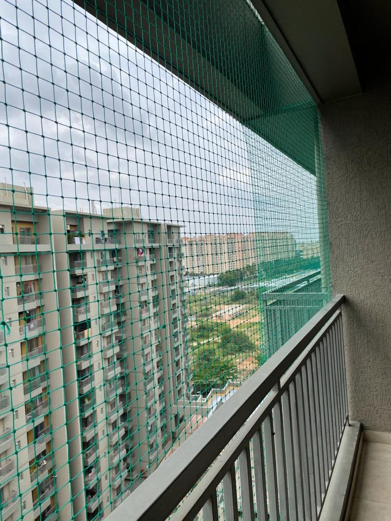 Best children safety nets, kids balcony protection nets and child safety mesh by Jashuva Safety Nets